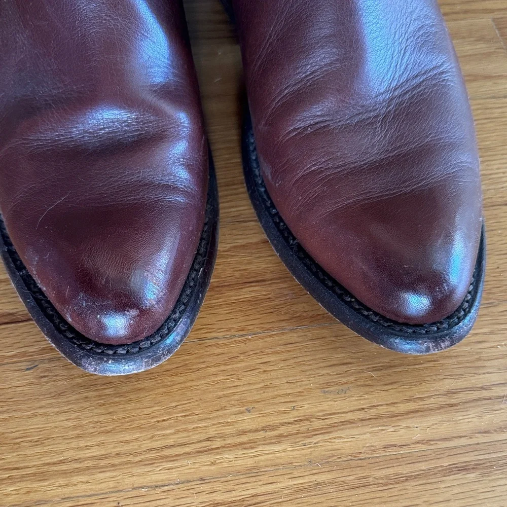 Tecovas Rich Brown Western Booties - Picture 3 of 6